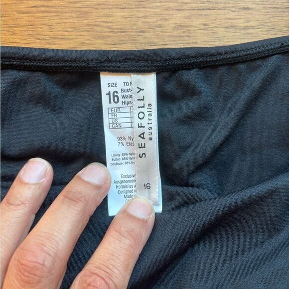 Seafolly belted bikini bottom NWOT - Picture 5 of 7